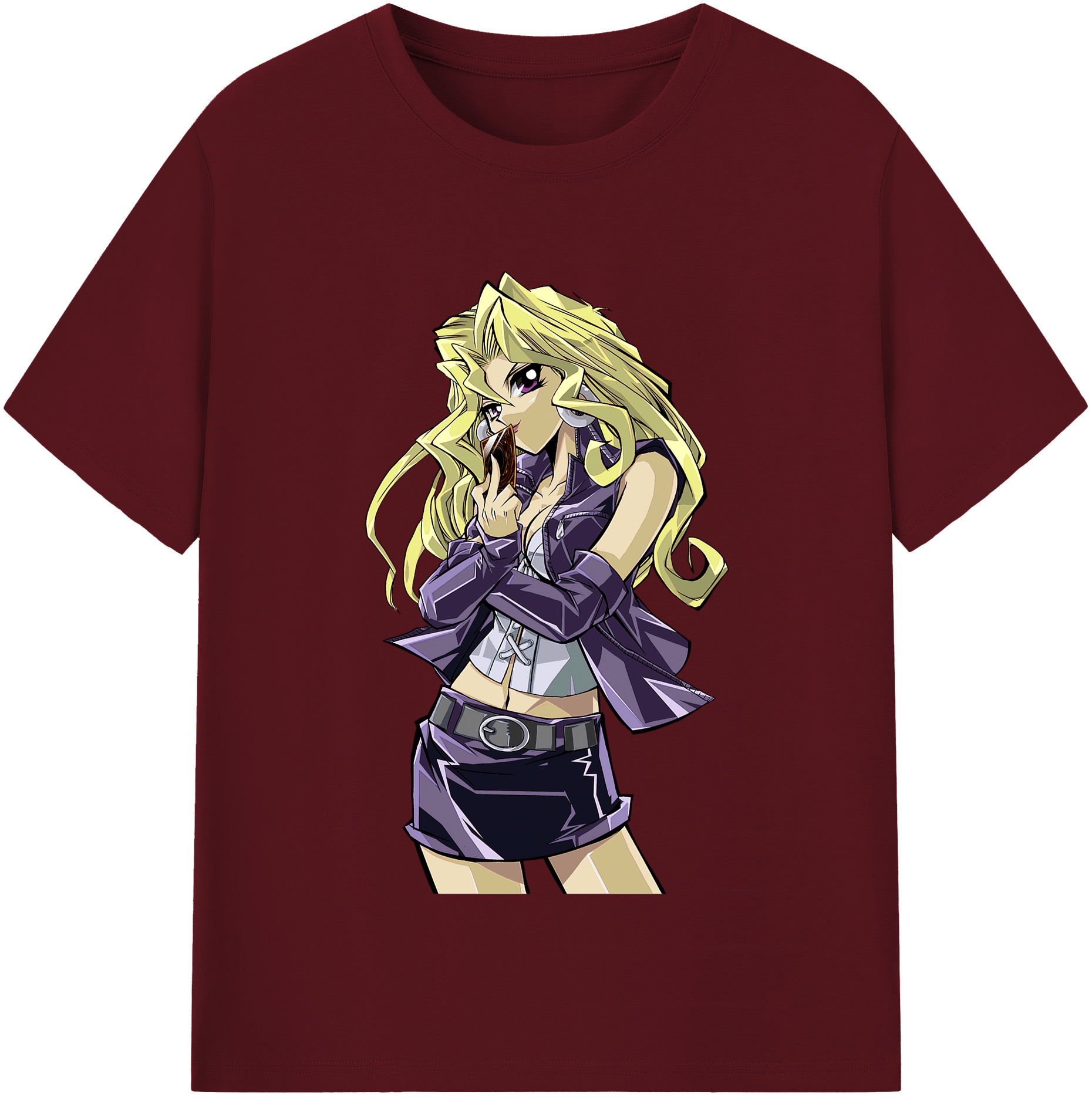 （画像用） 遊☆戯☆王 Yu-Gi-Oh! 綿100％半袖Tシャツ（フロントプリント）